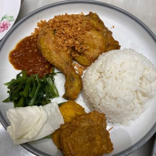 ayam penyet catfish chicken indonesia cuisine food spicy Ayam Penyet